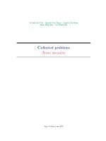 Tuyển tập các bài bất đẳng thức luyện thi đại học