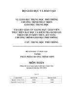 GIÁO ÁN TOÁN 10 CHUẨN KIẾN THỨC