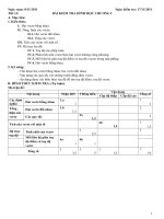 ĐỀ KIỂM TRA CHƯƠNG 1 HINH HOC 10