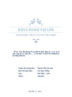 Bài tập lớn trang bị điện tìm hiểu biến tần Midimaster