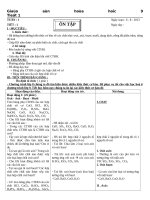 Bài 1 Tính chất hóa học của oit. Khái quát về sự phân loại õit