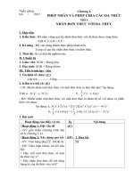 Đại số 8 (tiết 1-8) có BDTD