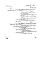 Đề KT 15'''' môn Lịch Sử 7