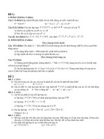 MOT SO DE KIEM TRA TOAN CHUONG 1