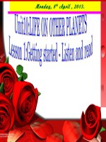 Unit 9: Getting started- líten and read