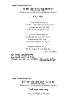 BAI THI VIET CHU DEP CAC THANG NAM HOC 2013-2014