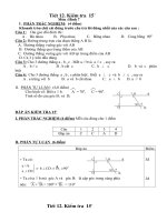 Kiểm tra 15'''' Hình 7 chương I