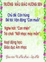 Vận động bài hát 