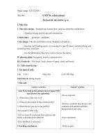 tieng anh CB 11 hoc ky 1