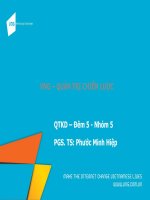 phân tích chiến lược game online tại công ty vng