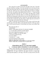 Báo cáo thực tập tốt nghiệp tại Công ty vận tải Thuỷ Bắc