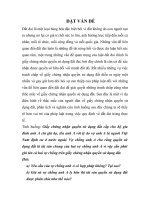 Bài tập lớn môn luật đất đai