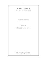 bài giảng công tác khuyến ngư