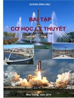 bài tập cơ học lý thuyết