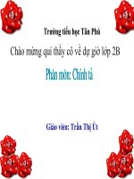 giáo án trình chiếu chính tả 2