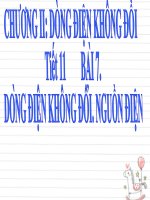 dòng điện không đổi (t1)