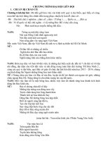 DẪN CHƯƠNG TRÌNH ĐẠI HỘI LIÊN ĐỘI