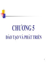 bài giảng môn quản trị nguồn nhân lực đào tạo và phát triển