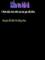 ĐỊnh lí tiết 12