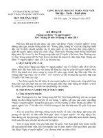 Kế hoạch Tháng cao điểm 