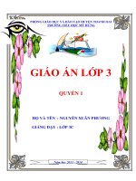 Bia giao an chuan lop 3