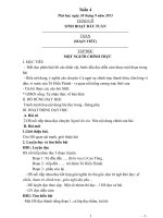 Giáo án 4 - Tuần 4