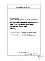 mô hình và giải pháp quy hoạch kiến trúc các vùng sinh thái đặc trưng ở việt nam phần 2