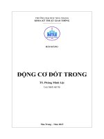 bài giảng động cơ đốt trong