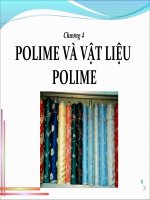 Chương 4: Polime - Vật Liệu Polime