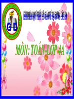 TOÁN 4-DẤU HIỆU CHIA HẾT CHO 2-LỚP 4