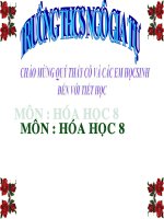 hóa 8 tiết 13