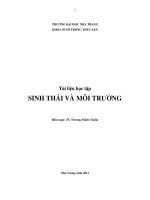 sinh thái và môi trường