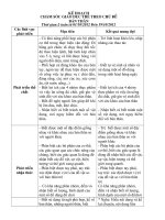 kế hoạch trường mầm non