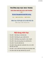 kỹ thuật xử lý chất thải rắn