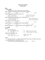 kiểm tra 45 phút (tiết 17)