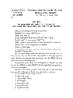 BIEN BAN BINH XET TTND 2013