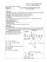 bai 3 : Tính chất đường phân giác của tam giác