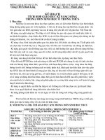 kế hộach tich hop sinh hoc