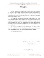 Phân tích tình hình cho vay đối với hộ sản xuất tại ngân hàng nông nghiệp và phát triển nông thôn chi nhánh huyện phụng hiệp tỉnh hậu giang giai đoạn 2009 - 6t /2012