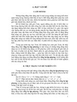 SKKN cap Tinh mon Toan