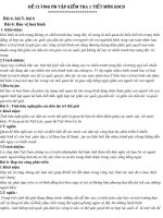 ĐỀ CƯƠNG GDCD 1 TIẾT HK1