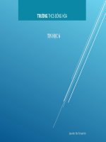 Bài 10 Hệ Điều Hành Làm Những Việc Gì?