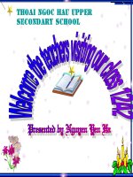 UNIT 4: SCHOOL EDUCATION SYSTEM