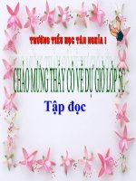 tập đọc chuyện một khu vư8o7n2 nhỏ