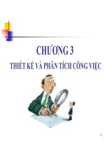 bài giảng môn quản trị nguồn nhân lực thiết kế và phân tích công việc
