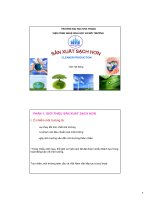 sản xuất sạch hơn