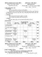 De kiem tra 1 tiêt lịch sử 6( HK I)