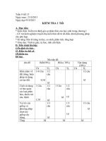 de kiem tra 1 tỉet tuan 8 cong nghe 7