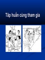 phuong phap tap huan cung tham gia