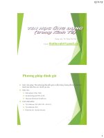 tin học ứng dụng (trong kinh tế)